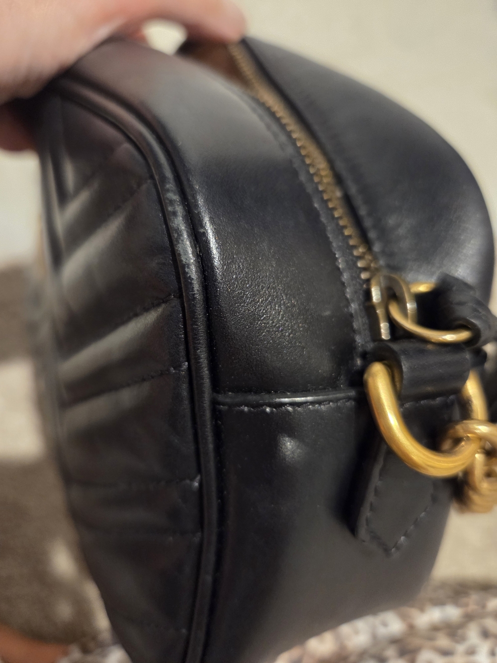 Gucci Marmont  Matelasse Small Shoulder Bag - Picture 3 of 9